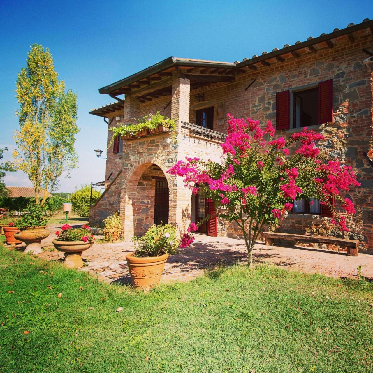 Gasthaus La Vecchia Fornace Cortona Exterior foto